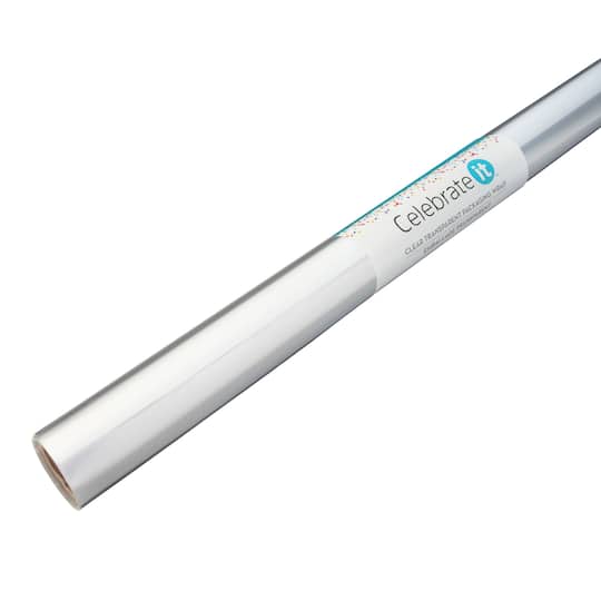 Transparent Packaging Wrap by Celebrate It™